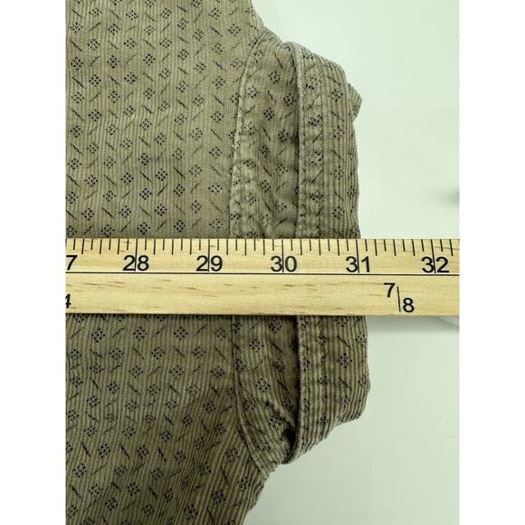 Northwest Territory Shirt Size Small NWT Naturals Mens Button Up Brown Corduroy - Picture 12 of 13